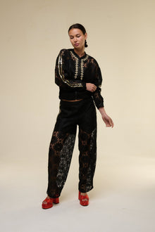 Tuta Pizzo Nero Kiara - 22 Spazio Boutique