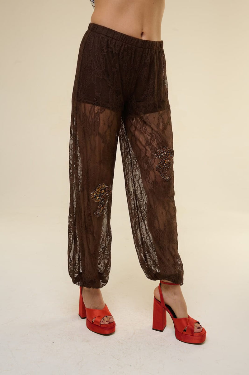 Pantalone Desy Marrone - 22 Spazio Boutique