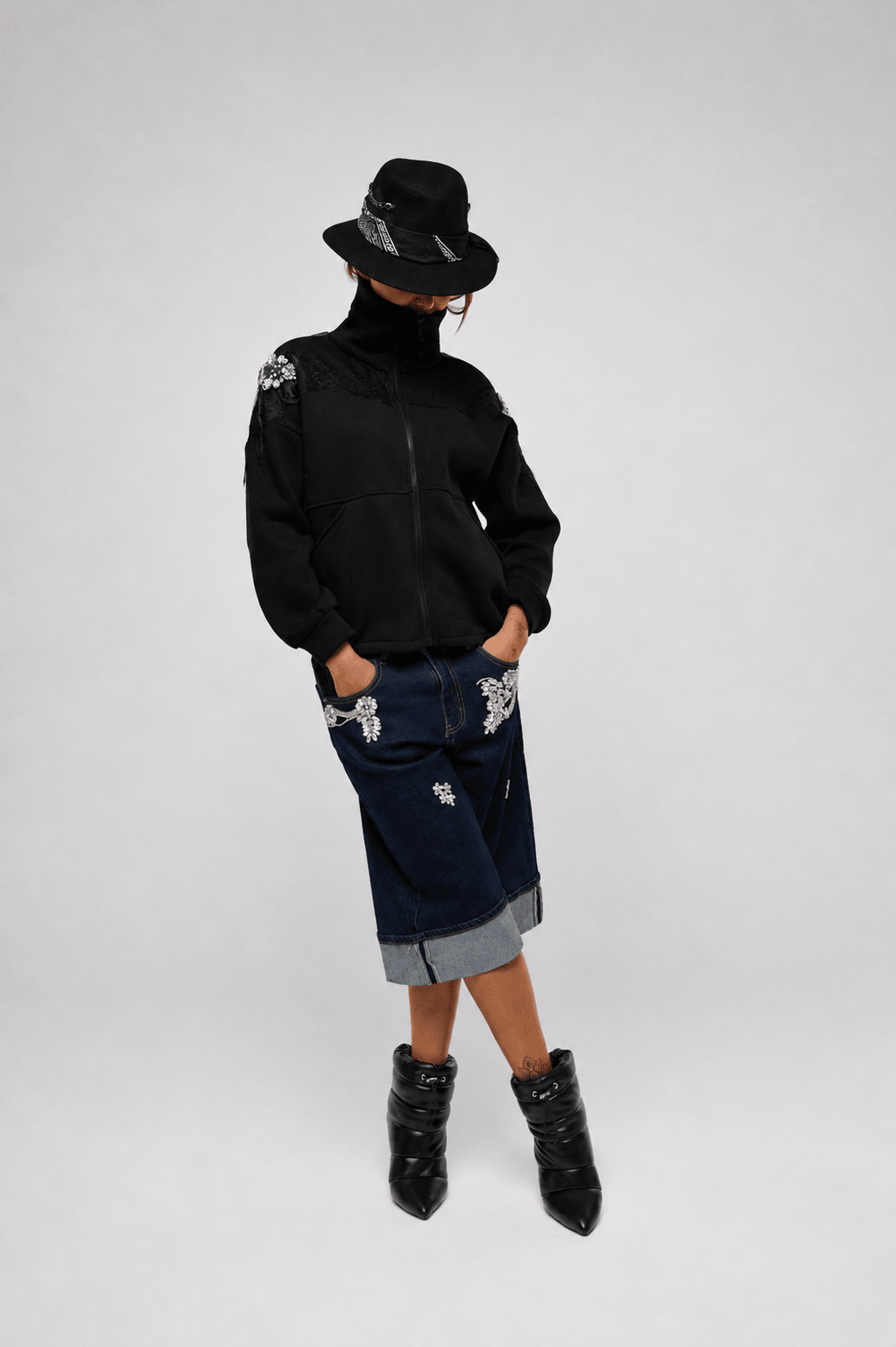 Bermuda Jeans Crystal - spazio ventidue