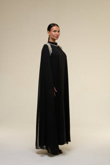 Caftano Doha Nero - 22 Spazio Boutique