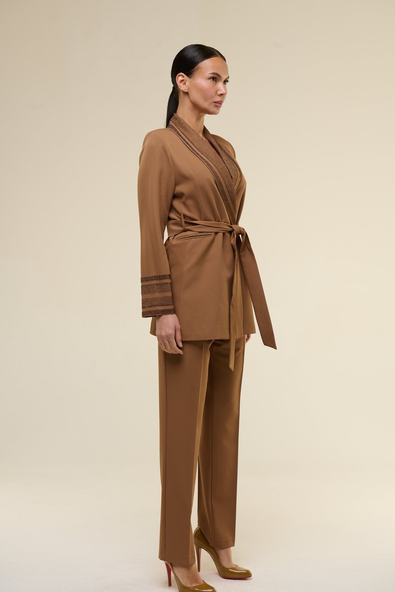 Tailleur Caramello Couture - 22 Spazio Boutique