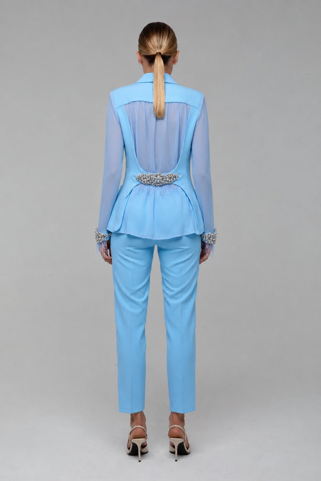 Tailleur Chiffon Azzurro - spazio ventidue