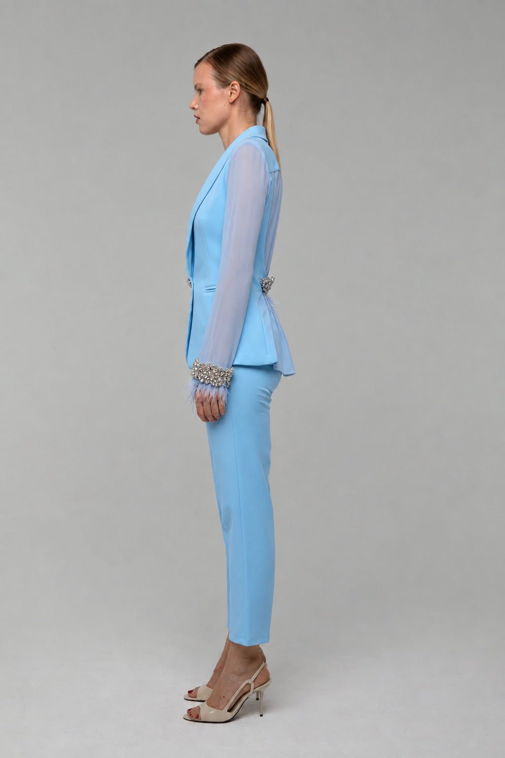 Tailleur Chiffon Azzurro - spazio ventidue