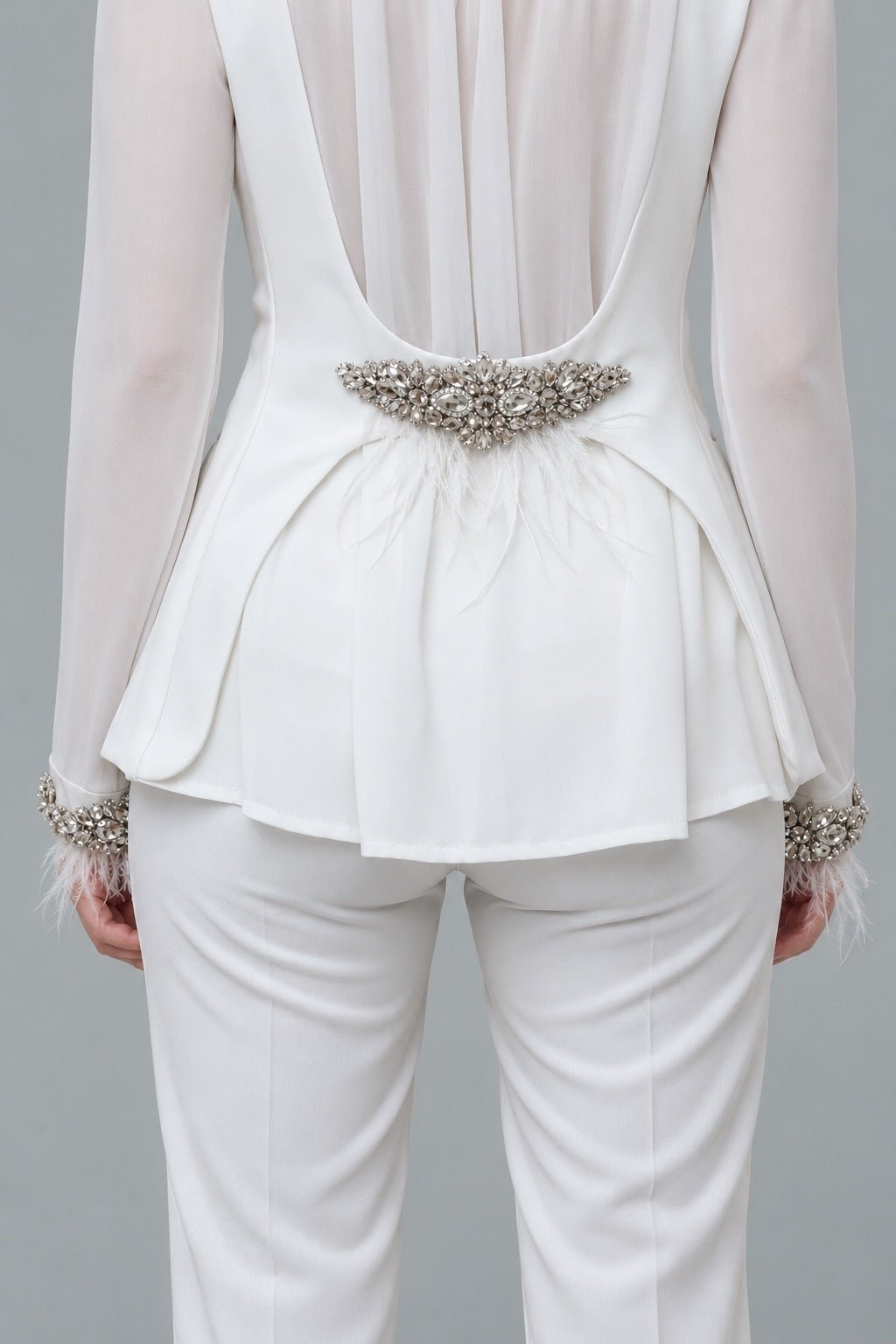 Tailleur Chiffon Bianco - spazio ventidue
