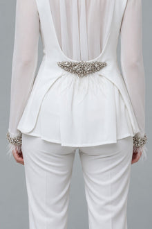 Tailleur Chiffon Bianco - spazio ventidue