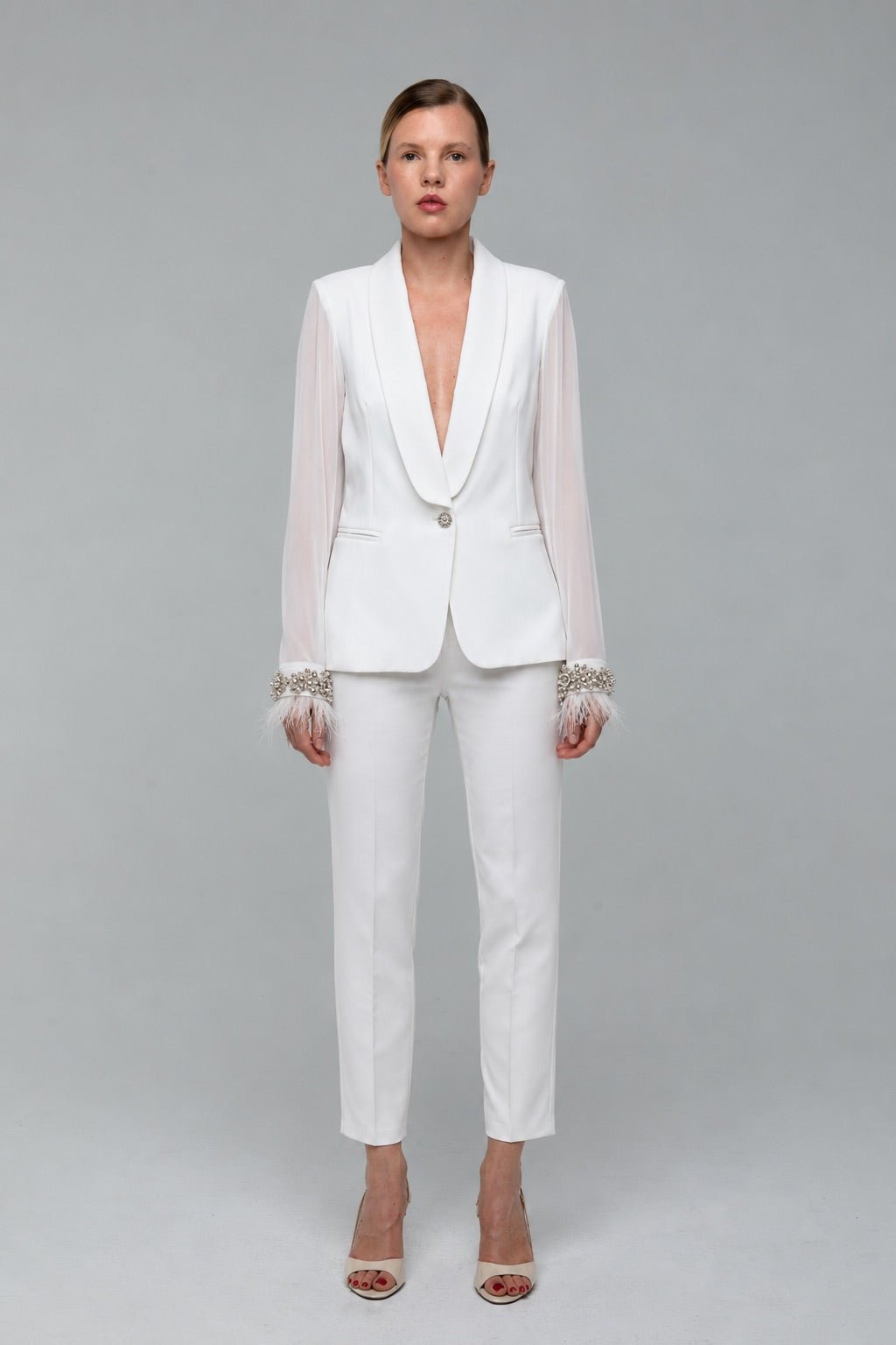 Tailleur Chiffon Bianco - spazio ventidue