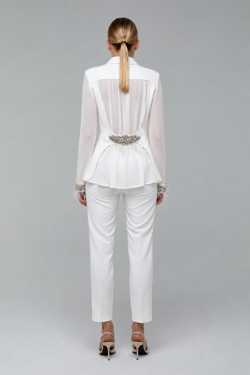 Tailleur Chiffon Bianco - spazio ventidue