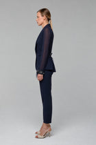 Tailleur Chiffon Blu Navy - spazio ventidue