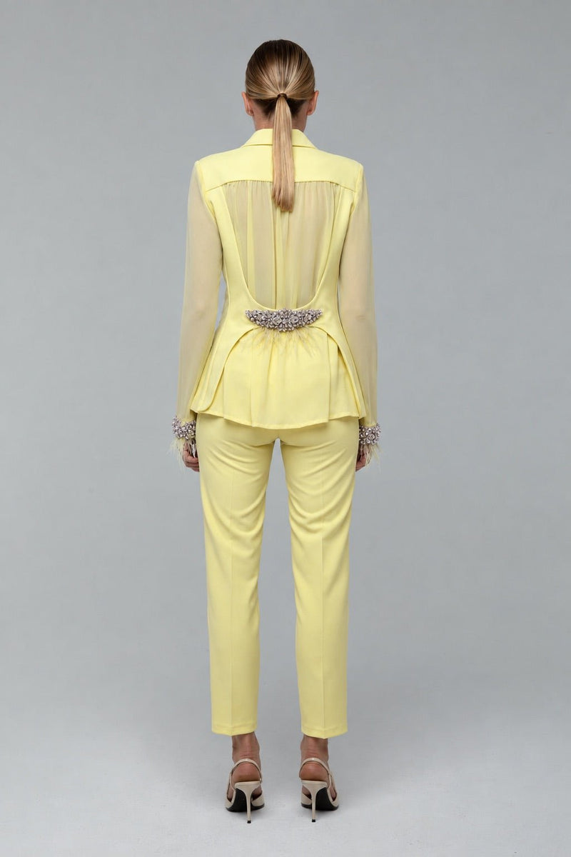 Tailleur Chiffon Giallo - spazio ventidue