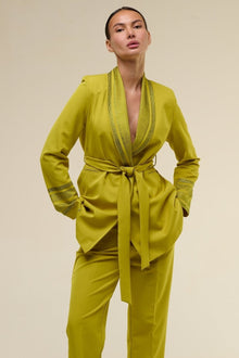 Tailleur lime couture - 22 Spazio Boutique