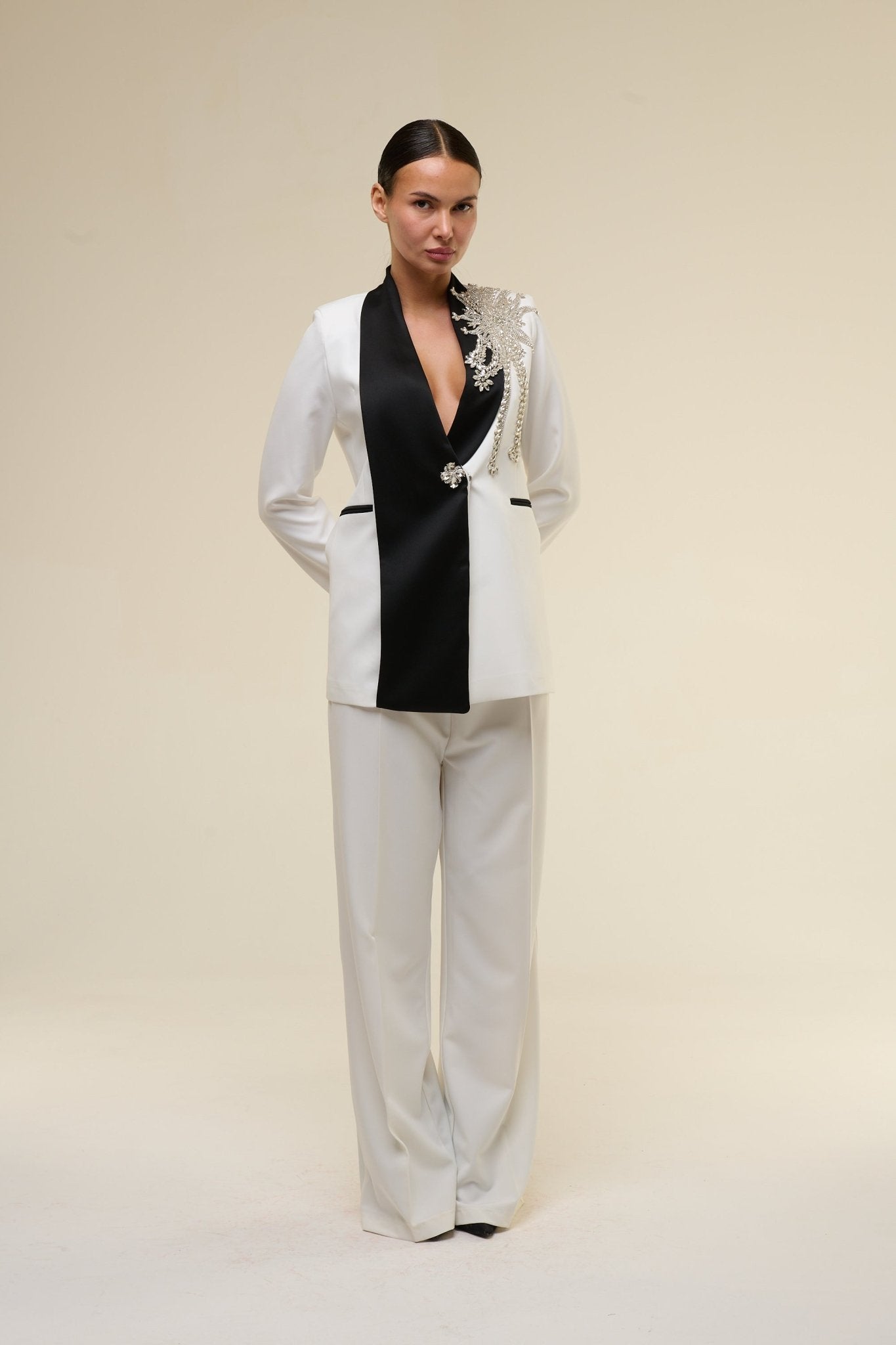 Tailleur Raisy Bianco C/L - 22 Spazio Boutique